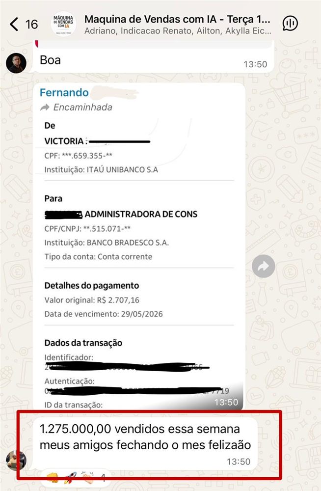Fernando, 1,275 milhão vendido na semana