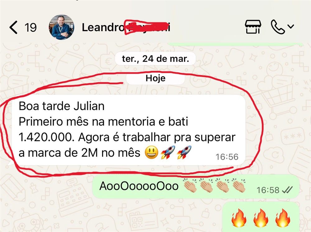 Leandro Hayashi, 1,42M no primeiro mês